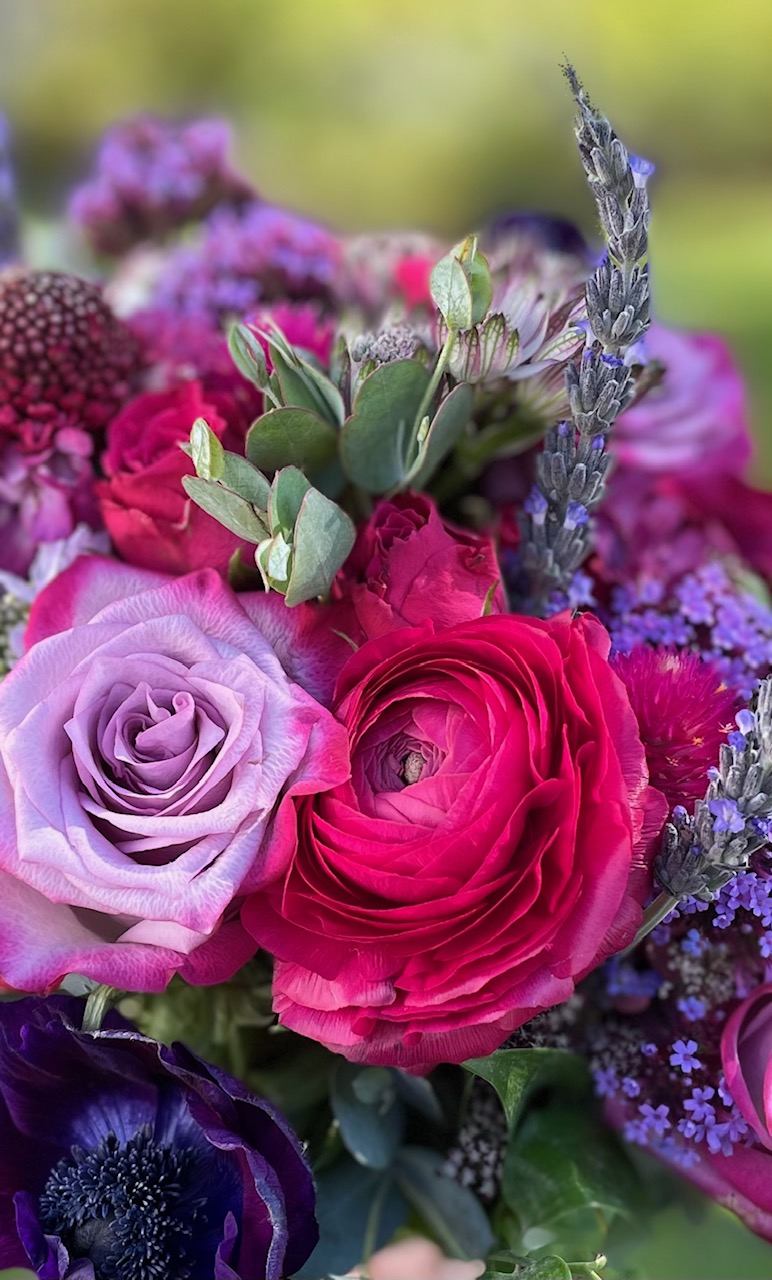 Wedding & Party Floral Trends for 2023 Pantone's "Viva Magenta"
